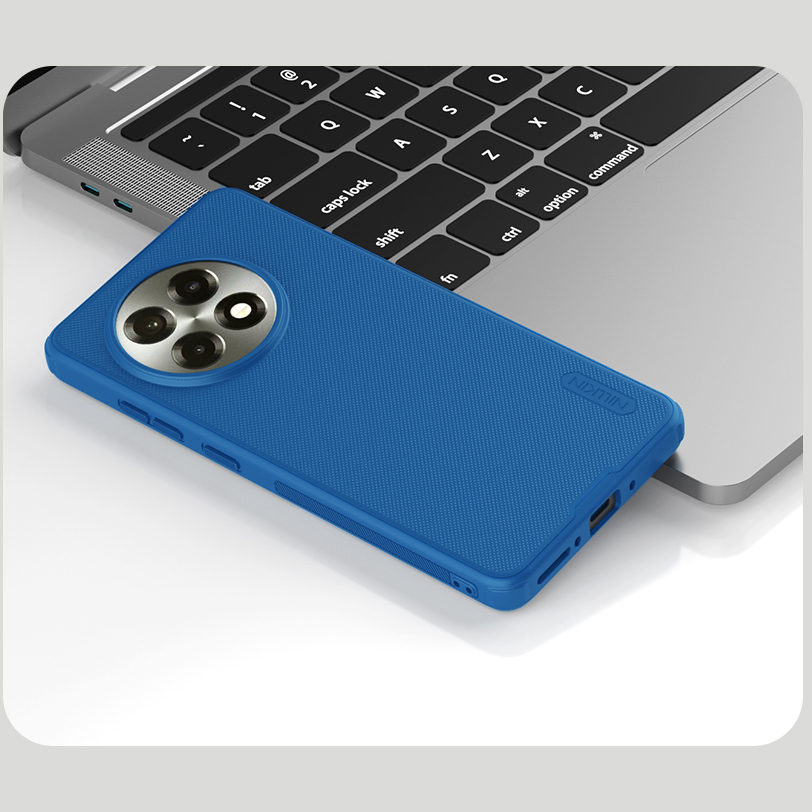 Etui Nillkin Frosted Shield Pro do OnePlus 13R, granatowe